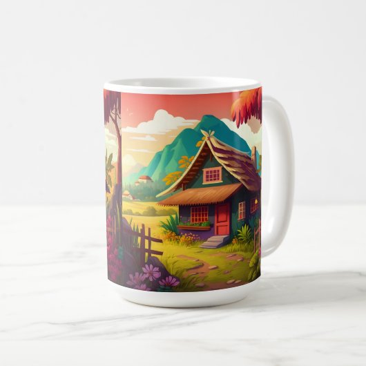 Mug Maison traditionnelle philippine-36543 (Devant droit)