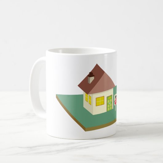 Mug Maison vendue (Devant gauche)