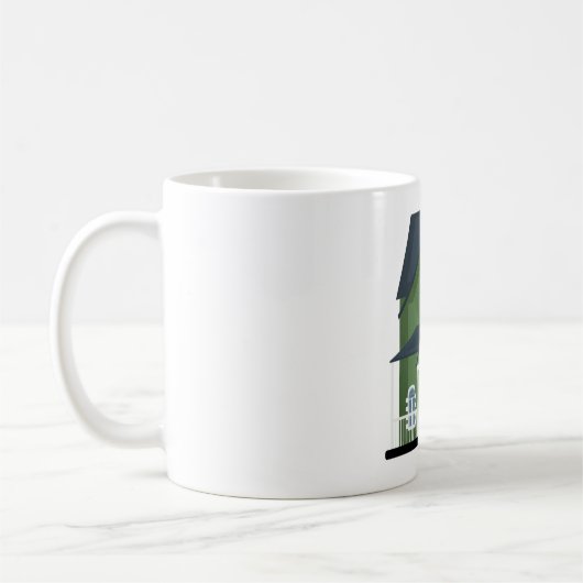 Mug Maison verte (Gauche)