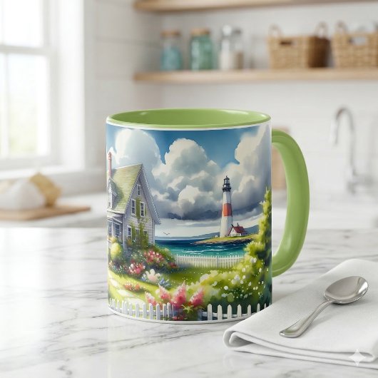 Mug Maisonnette avec vue sur le phare