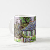 Mug Maisons à Auvers par Vincent van Gogh (Devant gauche)
