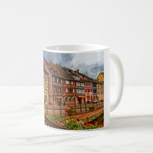 Mug Maisons à Colmar, Alsace, France (Devant droit)