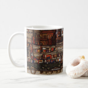 Mug Maisons avec blanchisserie par Egon Schiele