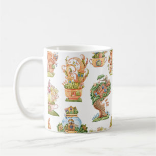 Mug Maisons de Conte de Fées Colorées Motif
