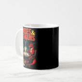 Mug Maisons Et Humains Drôle Jeu De Dés Rpg De Table P (Devant gauche)