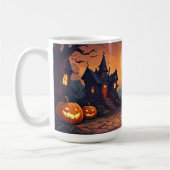 Mug Maisons hantées sous une lune d'Halloween 🎃 (Gauche)