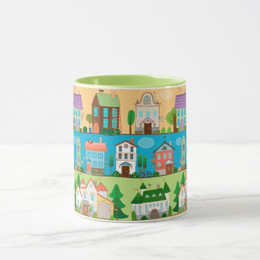 Mug Maisons mignonnes (Centre)