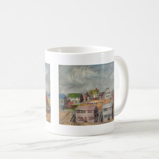 Mug Maisons Plage (Devant droit)