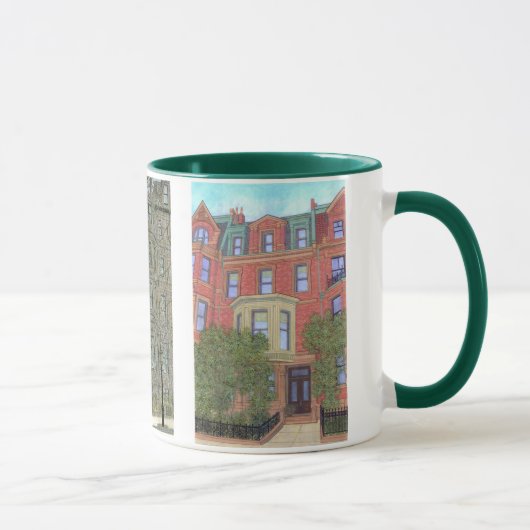 Mug Maisons urbaines de Boston (Droite)