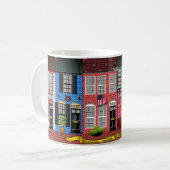 Mug Maisons urbaines de l'Alexandrie, la Virginie (Devant gauche)