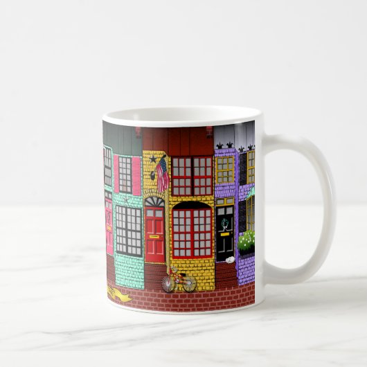 Mug Maisons urbaines de l'Alexandrie, la Virginie (Droite)