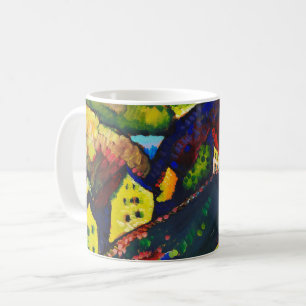 Mug Maisons Wassily Kandinsky à Murnau. Expressionnism