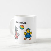 Mug Maisy à l'école maternelle avec des amis sur le (Devant gauche)