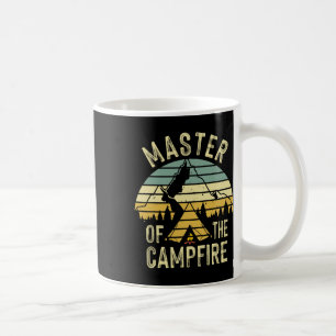 Mug Maître Cool Feu de Camp Cadeau Drôle de Camping Po