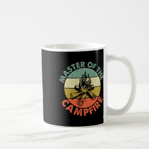Mug Maître de la chemise de camping de papa au feu de