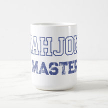 Maître de Mahjong de l'Université Vintage Graphiqu