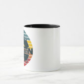 Mug Maître de montagne du coucher de soleil (Centre)