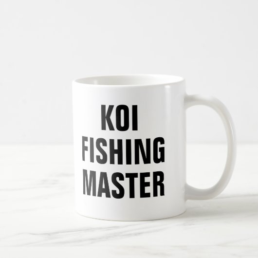 Mug Maître de pêche au koi (Droite)