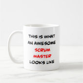 Mug maître de scrum, génial (Gauche)