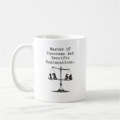 Mug Maître Des Théorèmes Explications Formidables (Gauche)
