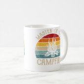 Mug Maître du campeur de feu de camp (Devant droit)