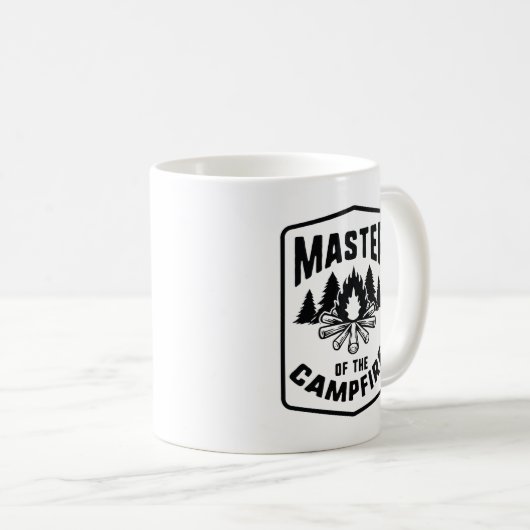 Mug Maître Du Feu De Campagne (Devant droit)