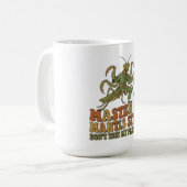 Mug Maître du Karaté de Style Mantis Insecte Drôle d'A (Devant gauche)