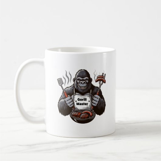 Mug Maître Grill Gorilla (Gauche)