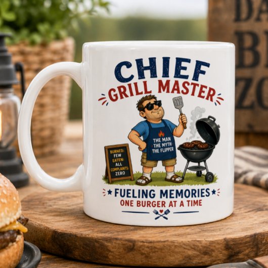 Mug Maître Grillier en Chef