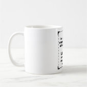 Mug Maître nageur de joute d'esprit (Gauche)
