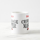 Mug Maître personnalisé de Cribbage (Centre)