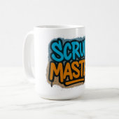 Mug Maître Scrum Graffiti (Devant gauche)