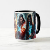 Mug Maîtres de Feu et de Glace Romantasy (Devant droit)