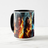 Mug Maîtres de Feu et de Glace Romantasy (Devant gauche)