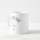 Mug Maitresse au top (Devant gauche)