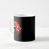 Mug Maîtresse de combat Kitty Jiu-Jitsu Ninja et arts (Devant gauche)