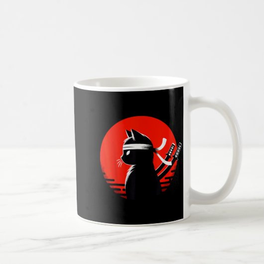 Mug Maîtresse de combat Kitty Jiu-Jitsu Ninja et arts (Droite)