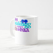 Mug Maîtresse de puzzle de thé pour femmes (Devant gauche)