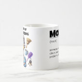 Mug Maîtresse du multitâche Maman (Centre)