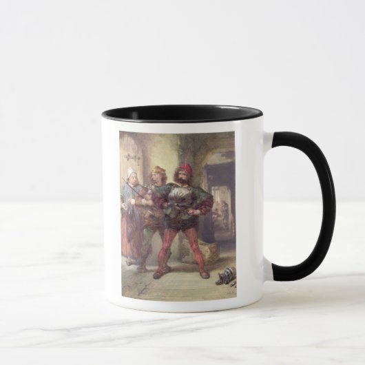 Mug Maîtresse rapidement, Nym et Bardolph (Droite)