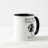 Mug Maîtrise des arts sombres et de l'artisanat (Devant droit)