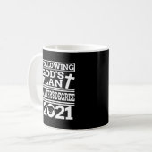 Mug Maîtrise Diplôme Chrétien MSW MBA MBA MBA MBA MBA  (Devant gauche)