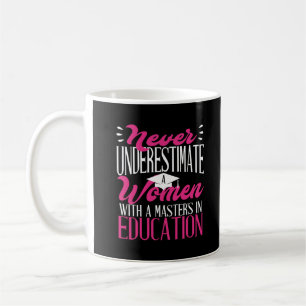 Mug Maîtrise Enseignement Diplôme Cadeau Femmes Son