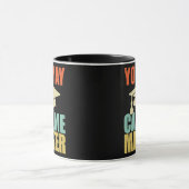 Mug Maîtrise vintage Dessins Pour Hommes Femmes MBA (Centre)