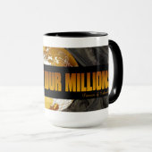 Mug Maîtrisez vos millions (TM) (Devant droit)