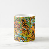 Mug Majesté de la Jungle : Tigres au milieu de la verd (Centre)