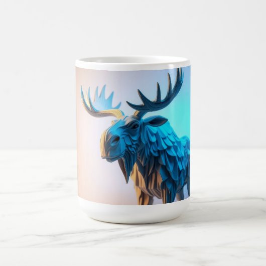 Mug Majesté du orignal bleu (Centre)