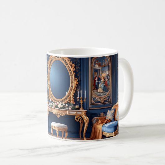 Mug Majesté matinale. (Devant droit)