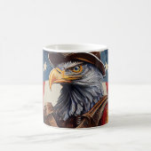 Mug Majestic American Eagle - Art Patriotique de la fa (Centre)