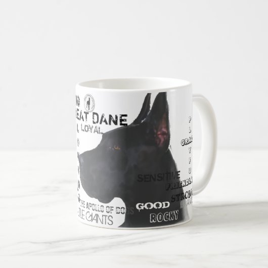Mug Majestic Great Danes (Devant droit)